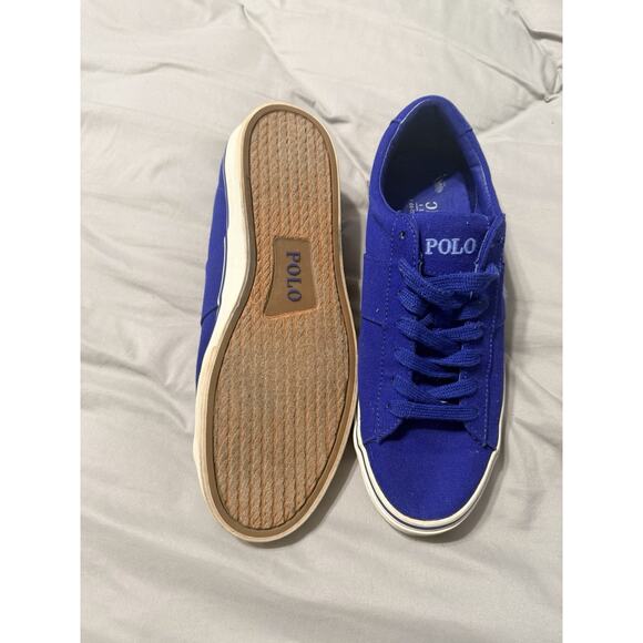 Polo ralph lauren mens shoes Blue- size 10 - Picture 4 of 4